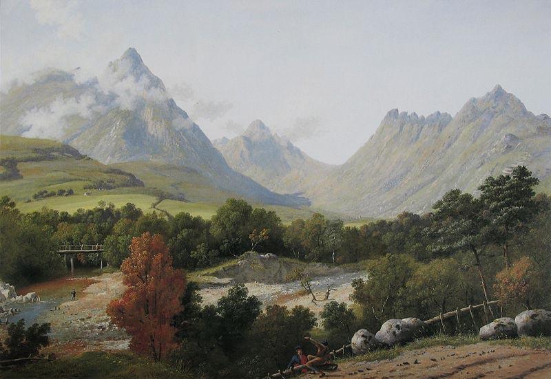 John Knox Arran, Glen Sannox Germany oil painting art